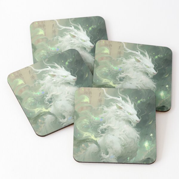 Item preview, The Divine Sentinel: Baize Mystical Protector Art designed and sold by Studio Lumiére Zeit.