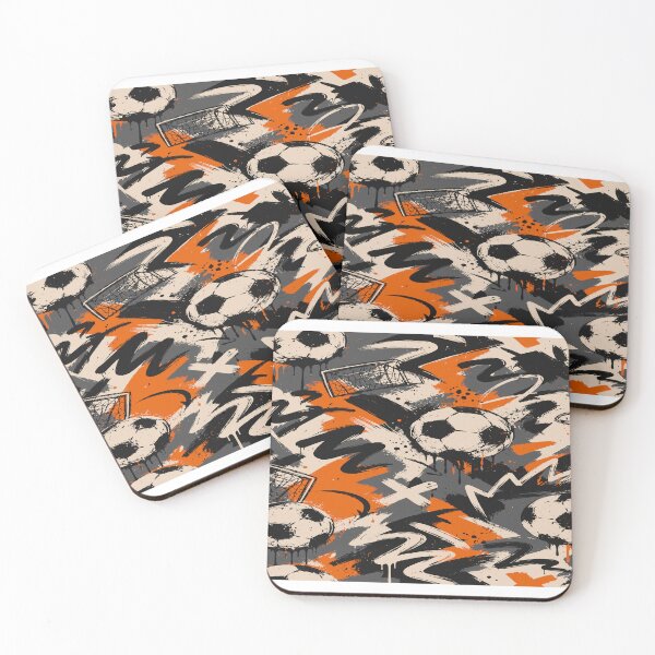 Item preview, Soccer Street Art Graffiti Pattern designed and sold by American Spirit.