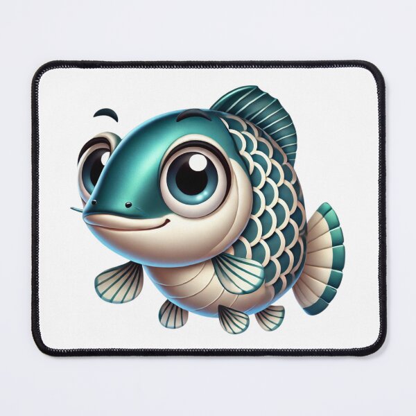 Item preview, Adorable Asian Arowana Fish designed and sold by Sillytoe.