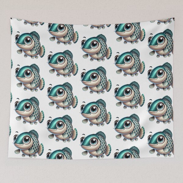 Item preview, Adorable Asian Arowana Fish designed and sold by Sillytoe.