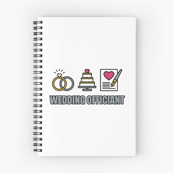 Item preview, Wedding Officiant Ceremony Icons Design designed and sold by NotaryLife.