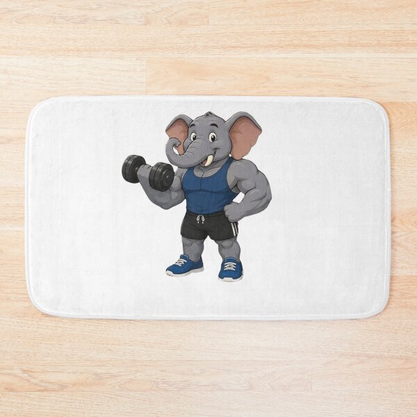 Item preview, gym elephant designed and sold by Gokuxtreme.