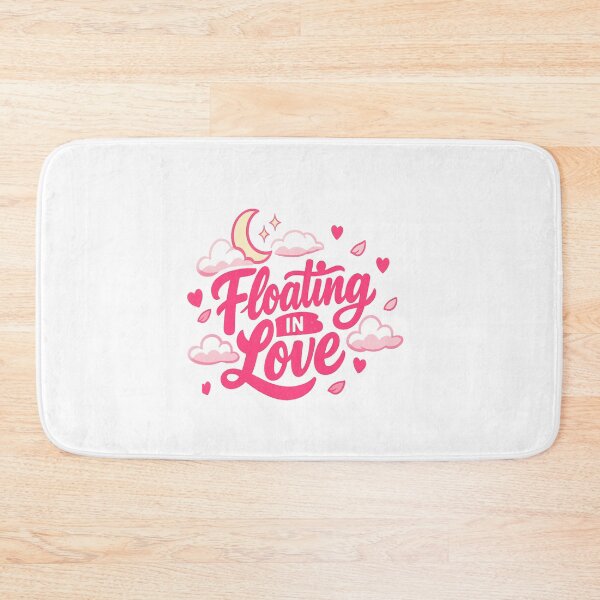 Item preview, Floating in Love — Minimal Romantic Design designed and sold by Lovestickerco.