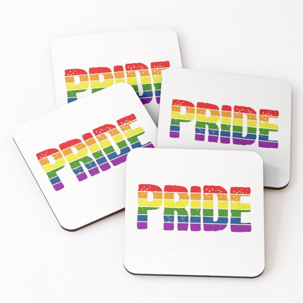 Item preview, Retro Gay Pride Sunset Stripes on White designed and sold by TackyTime.