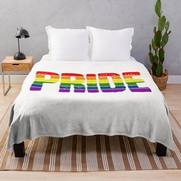 Item preview, Retro Gay Pride Sunset Stripes on White designed and sold by TackyTime.