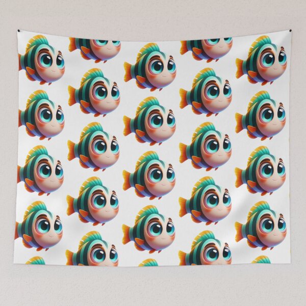 Item preview, Adorable Barb Fish designed and sold by Sillytoe.