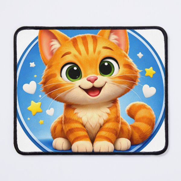 Item preview, Cute Orange Tabby Kitten - Love Dad Love Cat - Best Cat Dad Gift designed and sold by Arbacus.