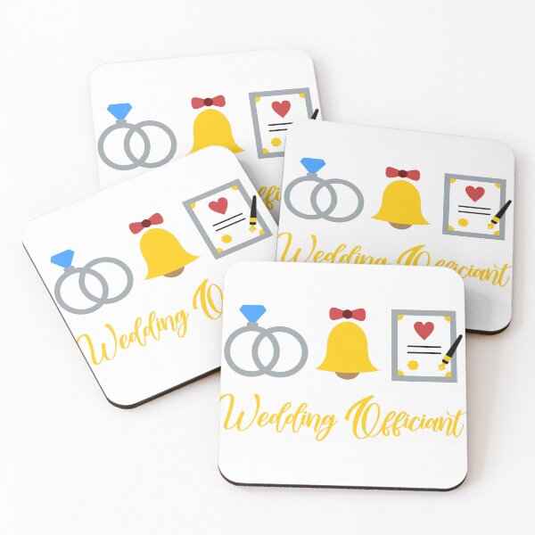 Item preview, Elegant Wedding Officiant Ceremony Design designed and sold by NotaryLife.