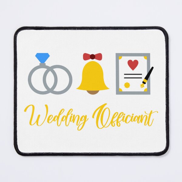 Item preview, Elegant Wedding Officiant Ceremony Design designed and sold by NotaryLife.