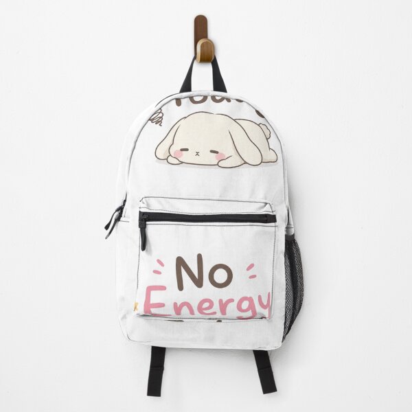 Item preview, No Energy Today Cute Kawaii Bunny Tired Mood Design designed and sold by Sanika arts .