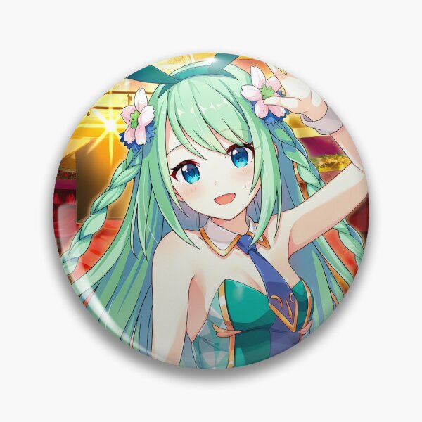 Item preview, Chika Princess Connect Emerald Stage Spotlight Charm designed and sold by PMartistStudio.