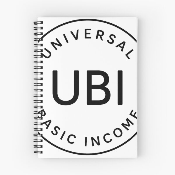 Item preview, Universal Basic Income logo designed and sold by SociProgress.