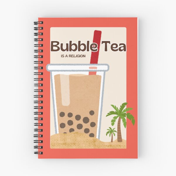 Item preview, Bubble Tea Is A Religion – Cute Giant Boba Beach Sunset Aesthetic designed and sold by liveinbeauty.