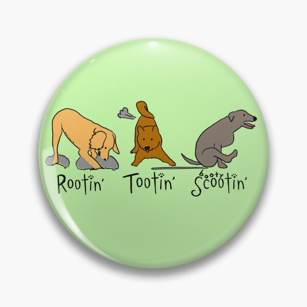 Item preview, My Dog's Hobbies Include Rooting Tooting and Booty Scooting Funny Dog Lovers Design Cartoon designed and sold by yashiki.