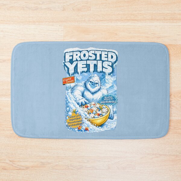 Item preview, Cryptid Cereals: Frosted Yetis designed and sold by FoxBaine Designs.