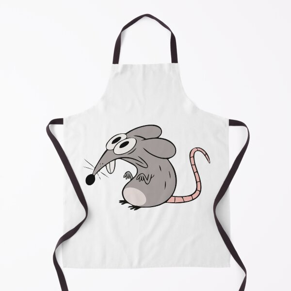 Item preview, Funny Anxious Mouse Cartoon - Crazy Rat Sticker designed and sold by Centaurosticker.