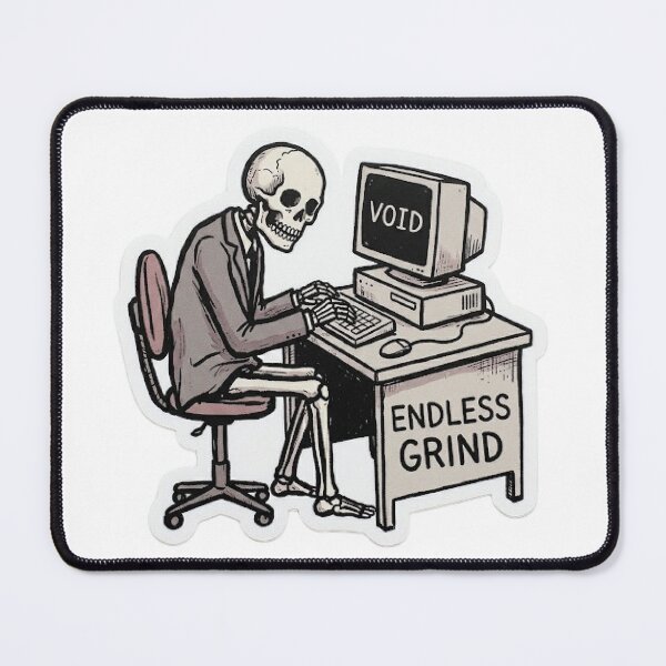 Item preview, Endless Grind designed and sold by uglyAFstickers.