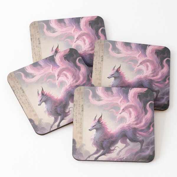 Item preview, The Crimson Enigma: Huli Jing Celestial Fox of Prosperity designed and sold by Studio Lumiére Zeit.