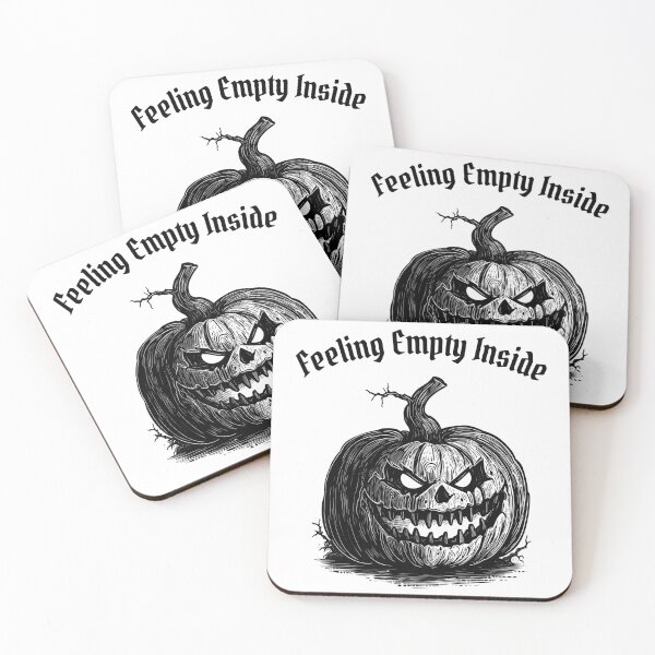 Item preview, Feeling Empty Inside Pumpkin designed and sold by Little-Bit-Xtra.