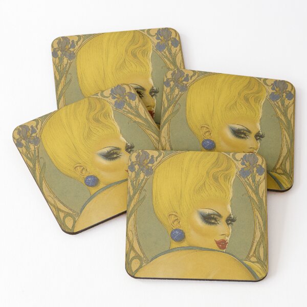 Item preview, Crystal Methyd Butter Portrait (Art Nouveau) designed and sold by MEMERY MUSEUM.