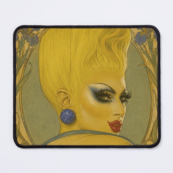 Item preview, Crystal Methyd Butter Portrait (Art Nouveau) designed and sold by MEMERY MUSEUM.