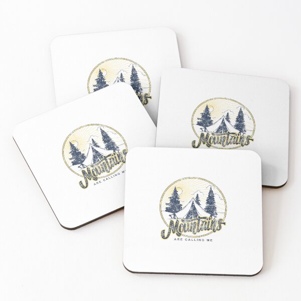 Item preview, Mountains Are Calling Me Camping Tent designed and sold by The secret storage room.