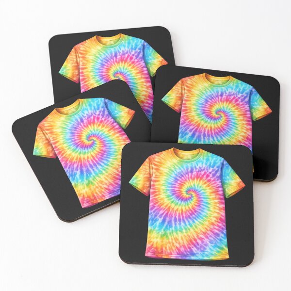 Item preview, Rainbow Spiral Tie-Dye T-Shirt designed and sold by jgvisualarts.