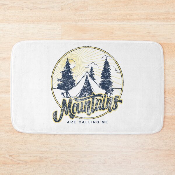 Item preview, Mountains Are Calling Me Camping Tent designed and sold by The secret storage room.