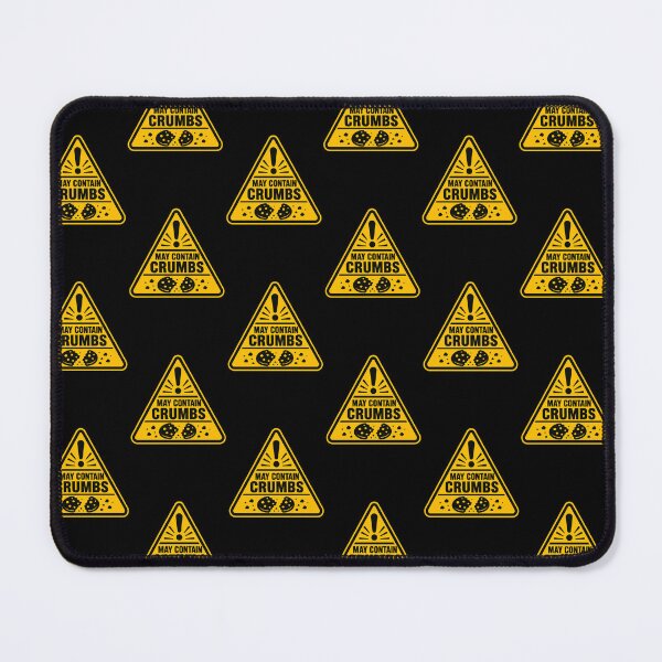 Item preview, MAY CONTAIN CRUMBS Triangle Warning Sign designed and sold by Zamoar.