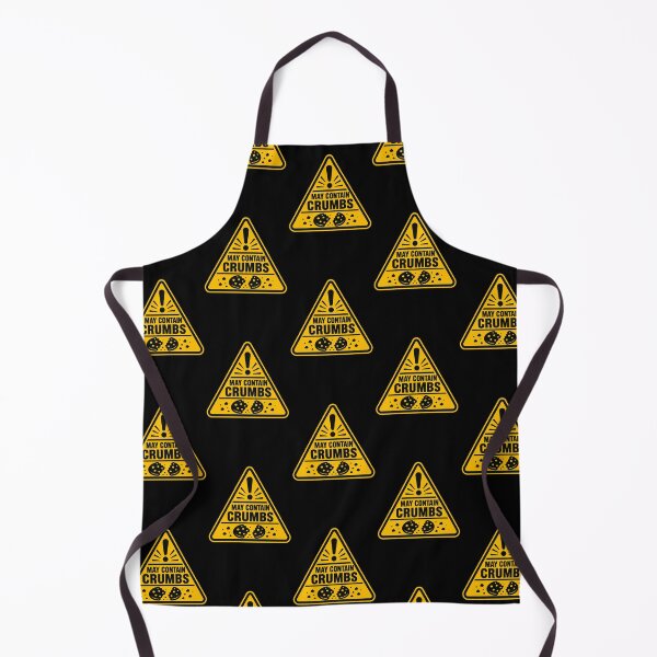Item preview, MAY CONTAIN CRUMBS Triangle Warning Sign designed and sold by Zamoar.