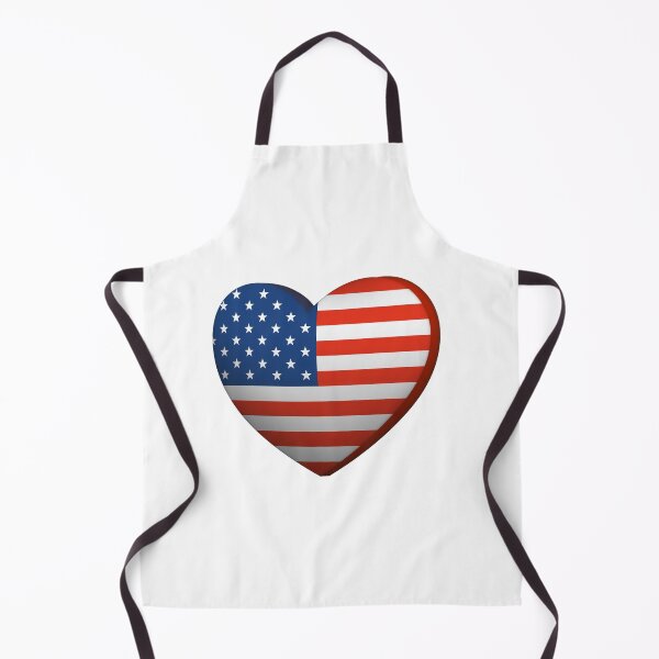 Item preview, Patriotic 3D American Flag Heart designed and sold by dcohea.