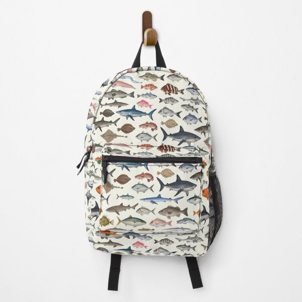 Item preview, Sea Fishes of New Zealand Retro Style Identification Chart designed and sold by kakarikihill.