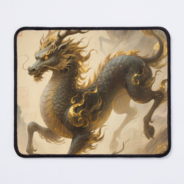 Item preview, The Terrestrial Guardian: Qilin Eternal Sanctuary Art designed and sold by Studio Lumiére Zeit.