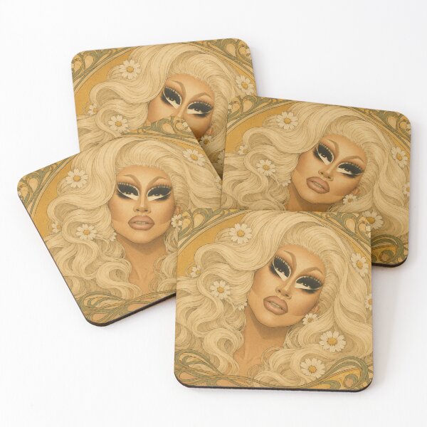 Item preview, Trixie Mattel Portrait (Art Nouveau) designed and sold by MEMERY MUSEUM.