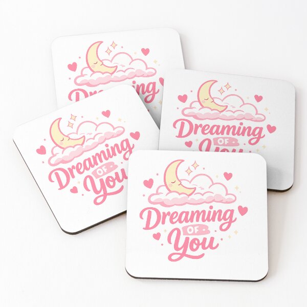 Item preview, Dreaming of You – Romantic Moon Aesthetic Minimal Design designed and sold by Lovestickerco.