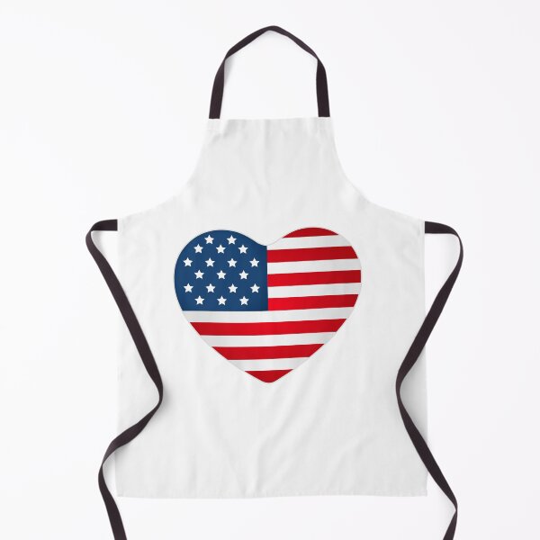 Item preview, Patriotic 2D American Flag Heart designed and sold by dcohea.