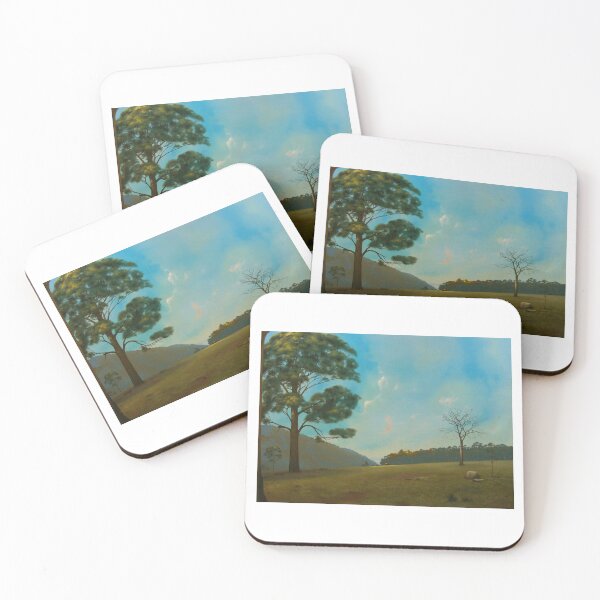 Item preview, Nia Itto Gallery - Cows in a sun spot - oil painting designed and sold by NIA ITTO GALLERY - Art of John Wyborn.