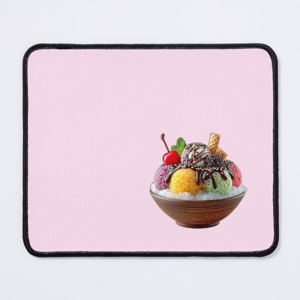 Item preview, Colorful Shaved Ice Dessert with Ice Cream designed and sold by colorful-white.