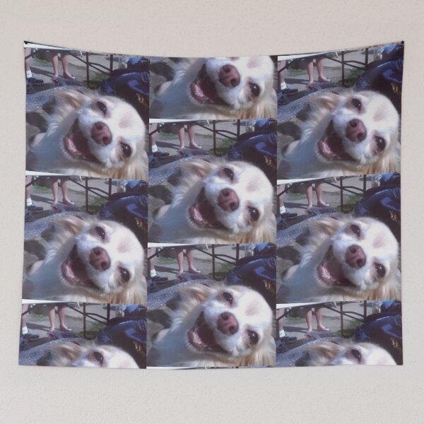 Item preview, cutesy overjoyed dog designed and sold by melisa11hernand.