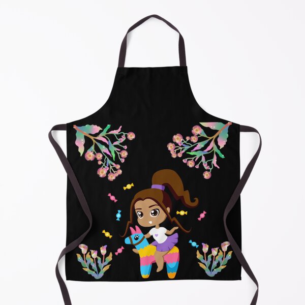 Item preview, Cute Piñata Party Girl: Colorful Fiesta Candy & Rainbow Flowers designed and sold by Yasmine Mohammed.