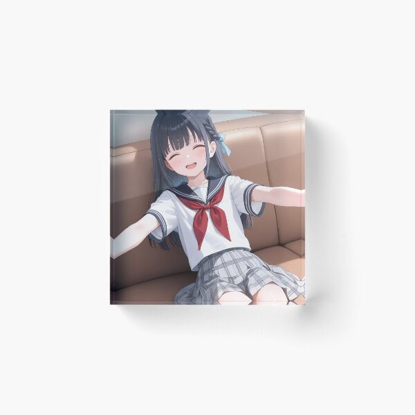 Item preview, Shoko Makinohara Bunny Girl Senpai School Smile Joy designed and sold by bystudiolereve.