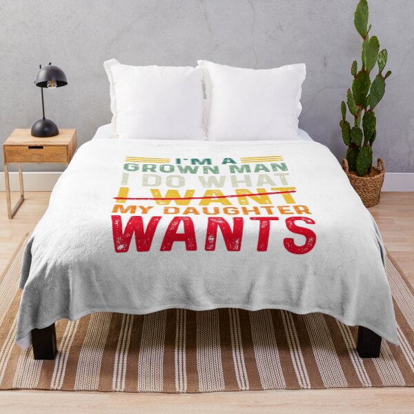 Item preview, funny dad father i'm a grown man i do what my daughter wants designed and sold by thomas-frame.