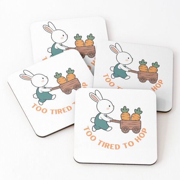 Item preview, Busy bunny still hauling life’s little carrots designed and sold by LEEVISWA.