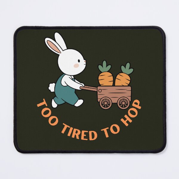 Item preview, Busy bunny still hauling life’s little carrots designed and sold by LEEVISWA.