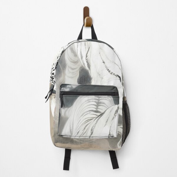 Item preview, The Alabaster Gale: Silver-White Tiger Primal Majesty Art designed and sold by Studio Lumière Zeit.