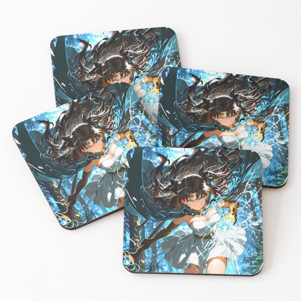 Item preview, Rin Tohsaka Fate Stay Night Forest Mage Light Spell designed and sold by bystudiolereve.