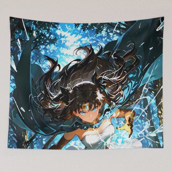 Item preview, Rin Tohsaka Fate Stay Night Forest Mage Light Spell designed and sold by bystudiolereve.