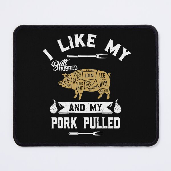 Item preview, funny bbq grilling quote pig pulled pork designed and sold by thomas-frame.
