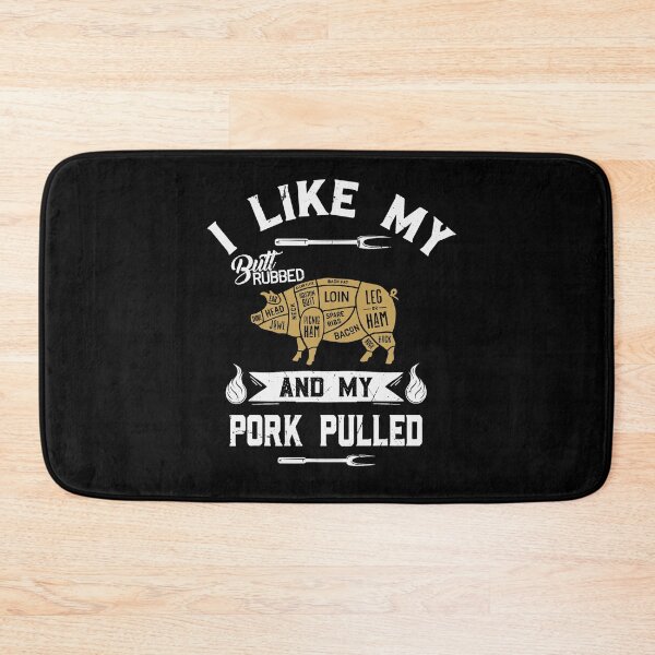Item preview, funny bbq grilling quote pig pulled pork designed and sold by thomas-frame.