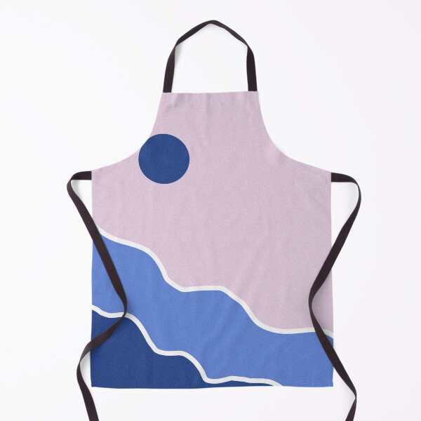 Item preview, Minimalist Boho Ocean Wave Abstract Landscape Art designed and sold by PixelParinda.